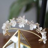 Ceramic Hair Accessories Crown Earrings – Stylish Gifts — 4