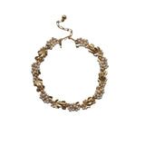 Pearl Ginkgo Leaf Vintage Brushed Necklace – Jewelry Gift Ideas — 11
