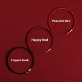 Red Rope Bracelet Hand-woven Love Girlfriends – Gifts for Couples — 1