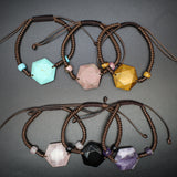 Six-pointed Star Crystal Turquoise Bracelet – Jewelry Gift Ideas — 8
