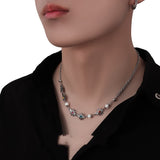 Sweet Cool Wind Necklace For Men's Small Design – Jewelry Gift Ideas — 1