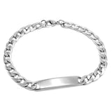 Stainless Steel Men's Bracelet Exquisite Curved – Jewelry Gift Ideas — 6