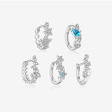 S925 Sterling Silver Five-pointed Star Eardrop – Jewelry Gift Ideas — 9