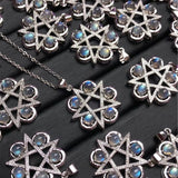 Labradorite Pentagram Pendant Labradorite – Jewelry Gift Ideas — 1