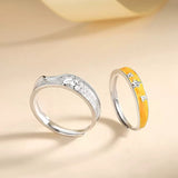 One Leaf Knows The Autumn Couple's Ring. The Design Is – Gifts for Her — 2