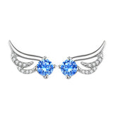 European And American Angel Wing Stud Earrings – Surprise Gifts — 5