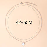 Fashion Silver Four-leaf Clover Necklace – Jewelry Gift Ideas — 2