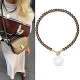 High-Grade Brown Simple Autumn And Winter – Jewelry Gift Ideas — 2