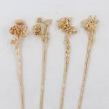 Antique Material Flower Season Hairpin – Stylish Gifts — 1