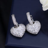 Heart-shaped Earrings Korean Style Peach Heart – Stylish Gifts — 7