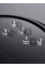 999 Sterling Silver Ear Clip Gang Drill Zircon – Small Gift Ideas — 11