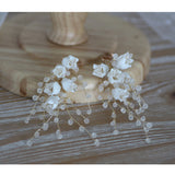 Ceramic Hair Accessories Crown Earrings – Stylish Gifts — 6