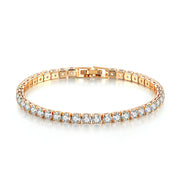 Round Full Diamond Tennis Chain Hip Hop Ear – Stylish Gifts — 3