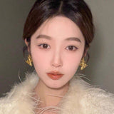 Light Luxury Earrings Elegant High-grade Metal – Gift Ideas — 4