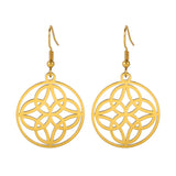 Titanium Steel 18k Electroplated Colorless Earrings – Stylish Gifts — 3