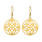 Titanium Steel 18k Electroplated Colorless Earrings – Stylish Gifts — 3