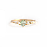 Keisha Diamond Pearl Ring – Stylish Gifts — 5