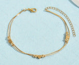 Korean Fashion Heart Bracelet Women's Double Layered – Stylish Gifts — 7