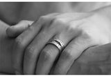 Creative Couple Rings 99 Sterling Silver Female Male – Gifts for Her — 3