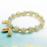 Peanut Hotan Jade Bracelet Female Full String – Jewelry Gift Ideas — 2