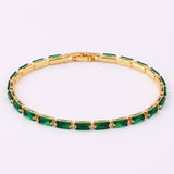 Green Zircon Jewelry Pull Bracelet Female – Jewelry Gift Ideas — 8
