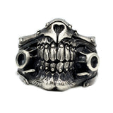 Mad Max Undead Old Joe Mask Ring 925 Sterling Silver – Gift Ideas — 7