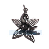 Pure Copper Micro-inlaid Color Flower Zircon Hollow – Small Gift Ideas — 16