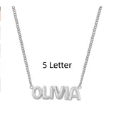Personalized 3D Bubble Name Necklace – Jewelry Gift Ideas — 10