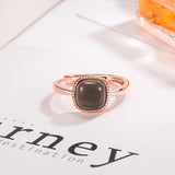 Female Smoke Purple Artificial Jade Food Ring – Gifts for Her — 2