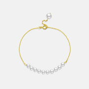 S925 Silver Pearl Bracelet Elegant Delicate – Jewelry Gift Ideas — 2