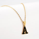 Titanium Steel First Word Letter Necklace Women's – Jewelry Gift Ideas — 10