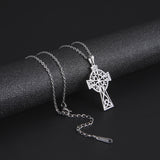 Middle Ring Cross Pendant Necklace For Men – Jewelry Gift Ideas — 1
