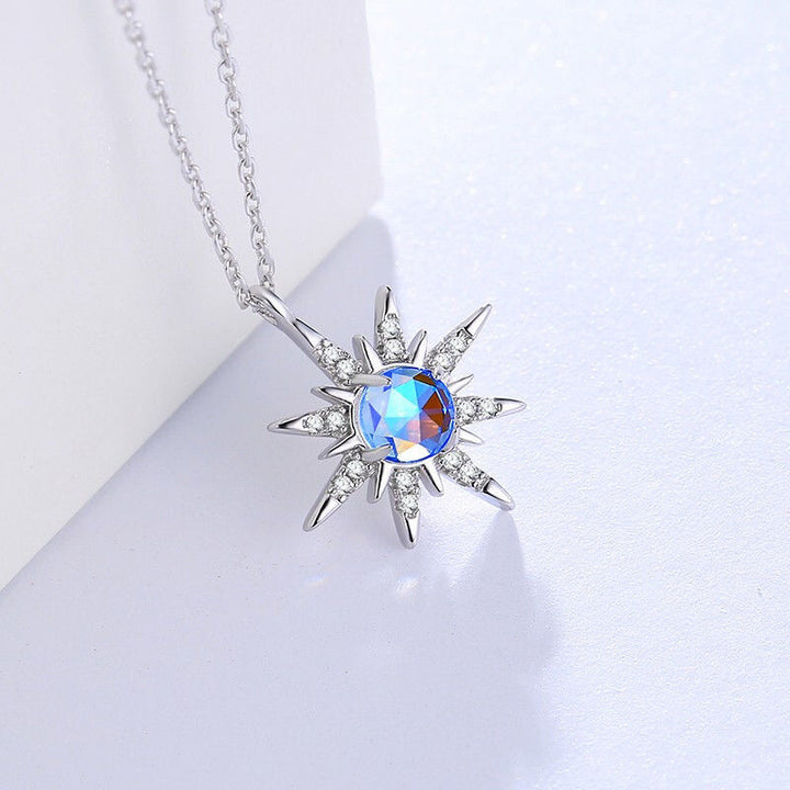 Women's New Eight-pointed Star Moonstone Necklace – Jewelry Gift Ideas — 1