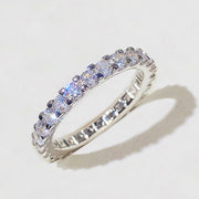 Women's Ring Fully-inlaid Full Circle Simulation – Gifts for Her — 1