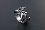 Ornament Retro Phoenix God Bird Titanium Steel Fashion – Stylish Gifts — 8