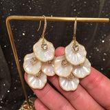 Shell Petal Earrings White Personality – Special Occasion Gifts — 2