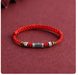 Pure Silver Twelve Zodiac Red Rope Bracelet – Jewelry Gift Ideas — 3