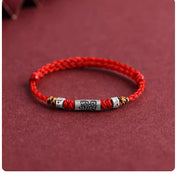 Pure Silver Twelve Zodiac Red Rope Bracelet – Jewelry Gift Ideas — 3