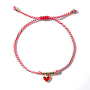 Copper Bead Drop Oil Copper Peach Heart Red – Jewelry Gift Ideas — 4