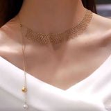 Double Bead Pendant Necklace Women's Fashion – Jewelry Gift Ideas — 1