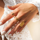 Women's Fashion Best-seller Stainless Steel Ring – Stylish Gifts — 1