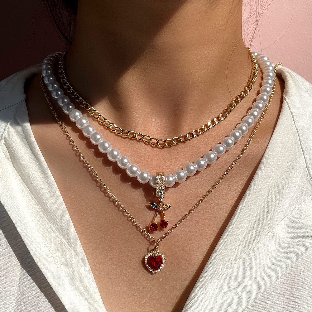 Pearl Necklace Couples Love Accessories – Jewelry Gift Ideas — 1