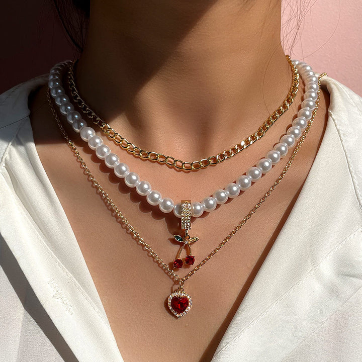 Pearl Necklace Couples Love Accessories – Jewelry Gift Ideas — 1