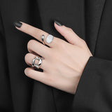 Ins Minority Exaggerated Creative Shell Vintage Ring – Gifts for Her — 3