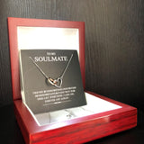 Silver Heart Two Color Necklace Double Mood – Jewelry Gift Ideas — 5