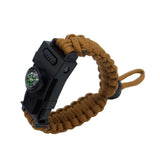 Outdoor Umbrella Rope Knife Camping Bracelet – Outdoor Gifts — 7