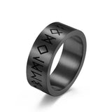 Titanium Steel Matte Brushed Ring Ring Men's – Gifts for Her — 3
