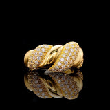 Fashion Personality Court Style Croissant Ring – Stylish Gifts — 1