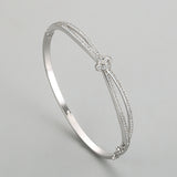 Women's Bends And Hitches Open Diamond S925 – Jewelry Gift Ideas — 9