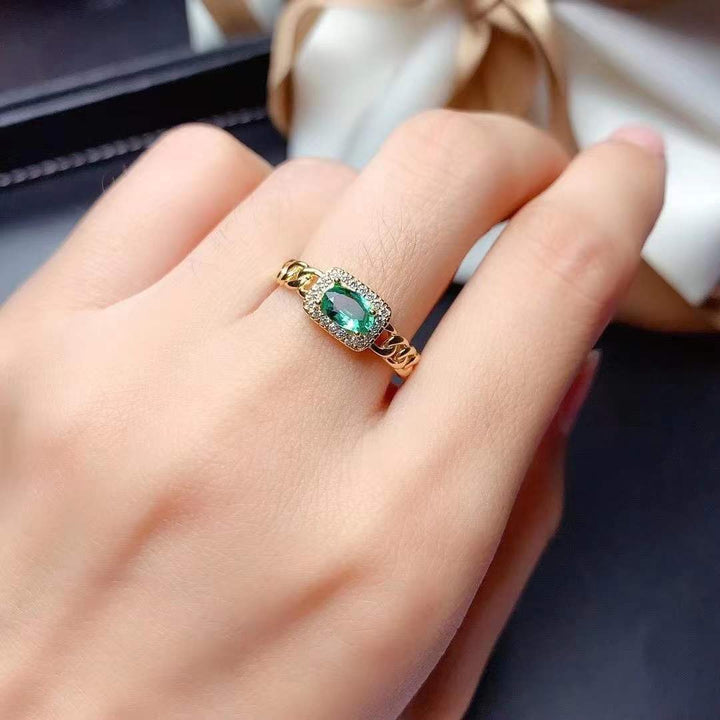 Fashion Emerald Ring For Women – Stylish Gifts — 1